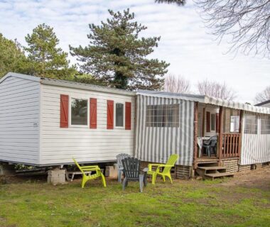 Mobilhome tout équipé bois masson