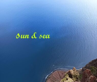 Côte et mer vues d'en haut au Sun Sea camping le Bosc