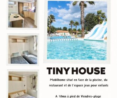 Tiny House, Mobilhome 6 personnes au Port de Vendres plage