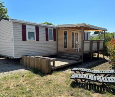 VM-Mobile Home 3 ch, 2 sdb, Convivialité, détente et confort, en famille ou entre amis